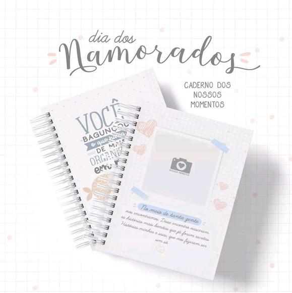 Caderno Nossos Momentos Dia dos Namorados