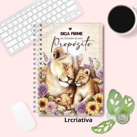 Caderno Pautado Siga em Firme na Direção do Seu Propósito