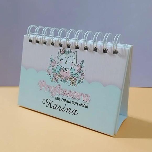 Calendário de Mesa Dia dos Professores