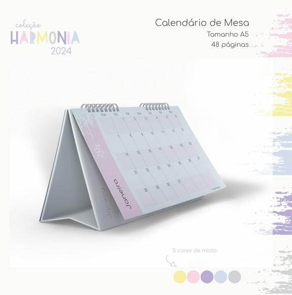 Calendário de Mesa 2024