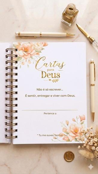 Devocional Cartas para Deus Capa Dura Personalizada