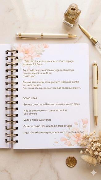 Devocional Cartas para Deus Capa Dura Personalizada