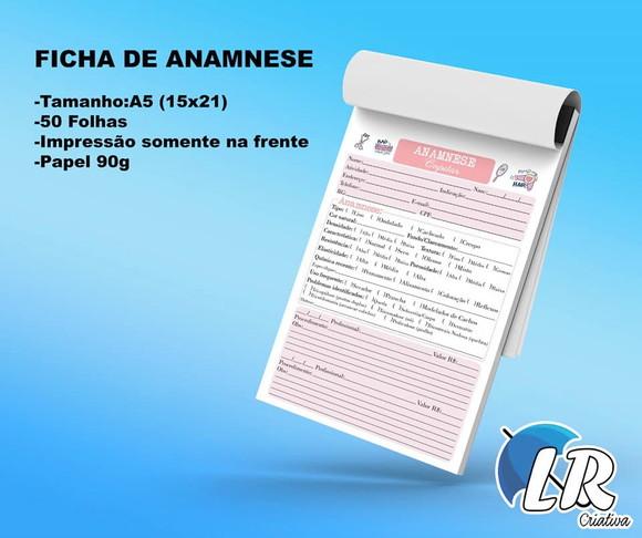 Ficha de Anamnese Capilar