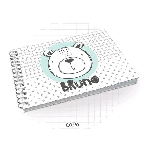 Livro de Batizado Ursinho