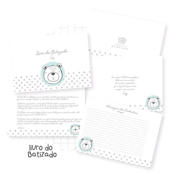 Livro de Batizado Ursinho