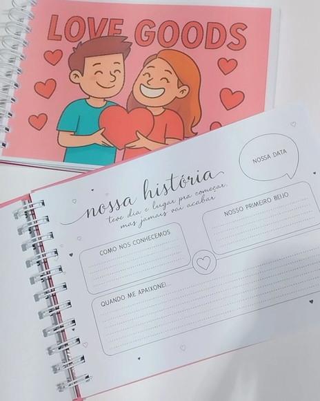 Livro de Colorir Love Goods