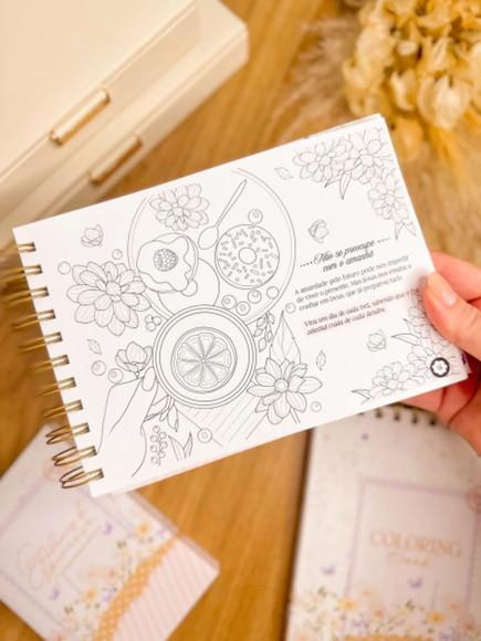 Livro de Colorir Cristão ou com Frases Motivacionais