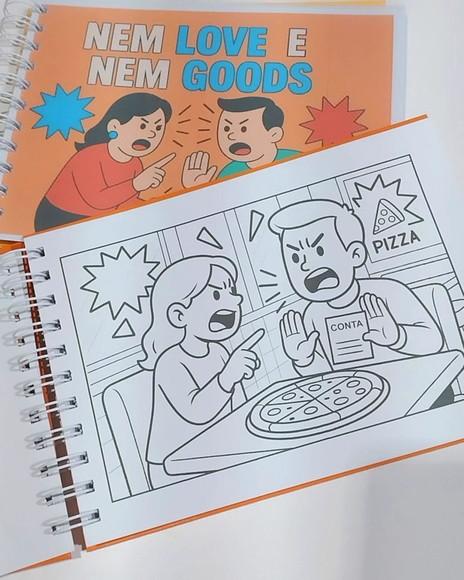 Livro de Colorir Nem Love e Nem Goods
