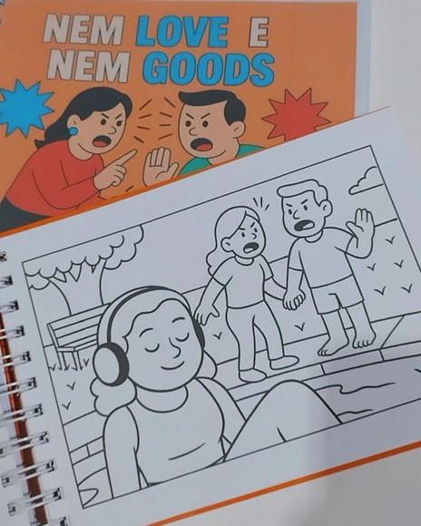 Livro de Colorir Nem Love e Nem Goods