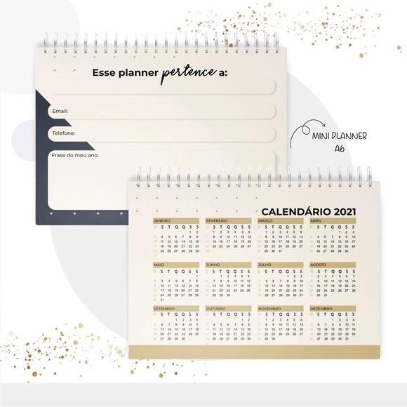Mini Planner Permanente masculino