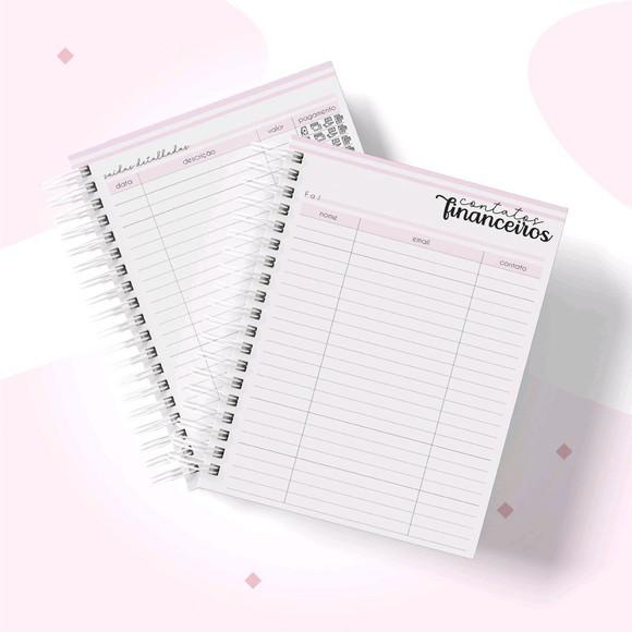 Planner financeiro para empresa Feminino