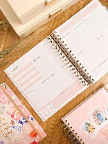 Planner Innerbloom 2026 com Aba nas Divisórias