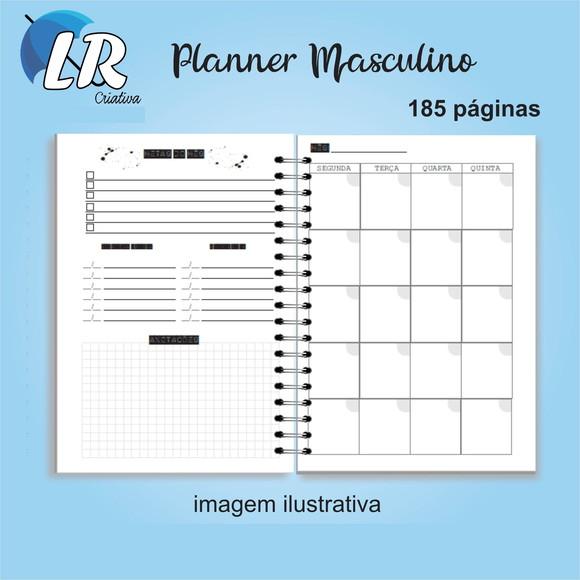 Planner Masculino Permanente
