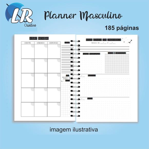Planner Masculino Permanente