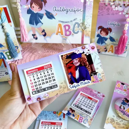 10 Calendário de Mesa Formatura