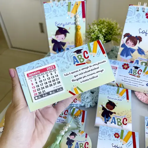 10 Calendário de Mesa Formatura