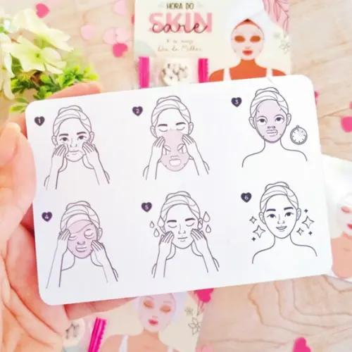 20 Lembrancinhas Dia das Mulheres Máscara de Limp