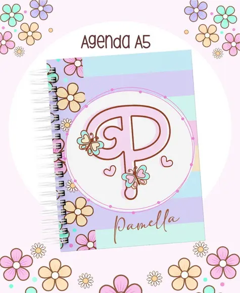 Agenda Alfabeto Fofo 2023 2 Dias Por Folhas