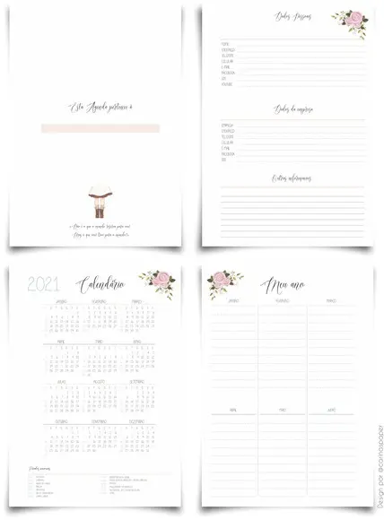 Agenda Anne Permanente