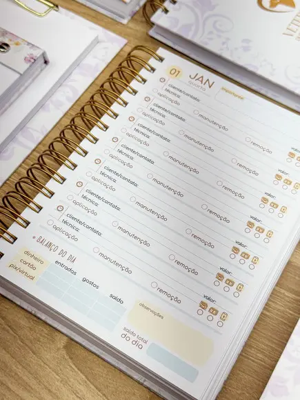 Agenda de Agendamento Nail Designer Candy 2026