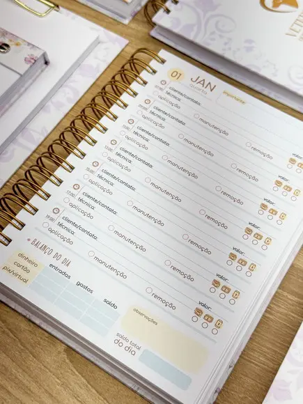 Agenda de Agendamento Nail Designer Candy 2026