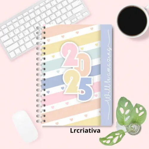 Agenda em Inglês Candy 2025