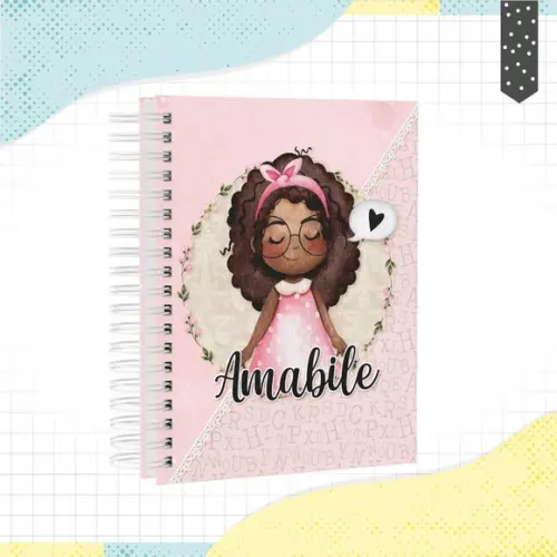 Agenda Escolar Menina Permanente