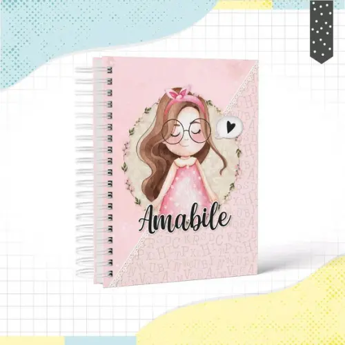 Agenda Escolar Menina Permanente