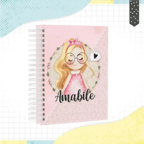 Agenda Escolar Menina Permanente