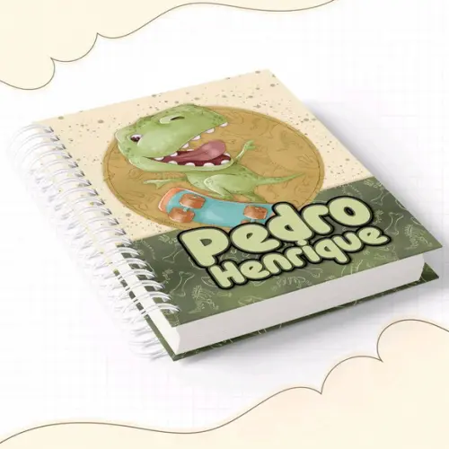 Agenda Escolar ou Creche Dinossauro