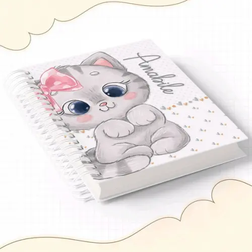 Agenda Escolar ou Creche Gatinho