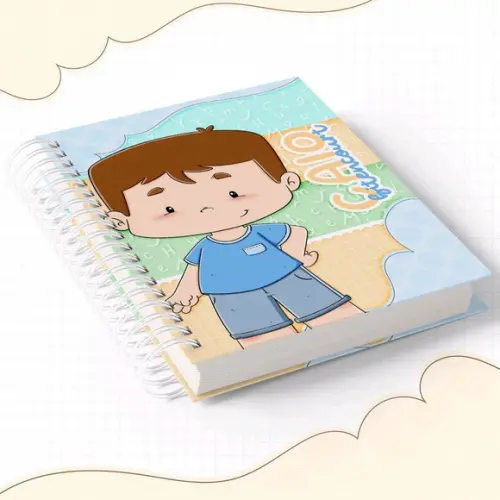 Agenda Escolar ou Creche Menino