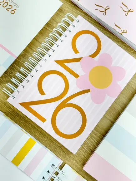 Agenda Fofa 2026 2 Dias Por Folhas