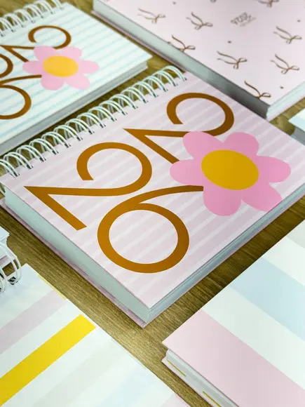 Agenda Fofa 2026 2 Dias Por Folhas