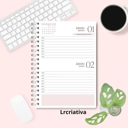 Agenda Innerblom 2026 2 Dias Por Folhas