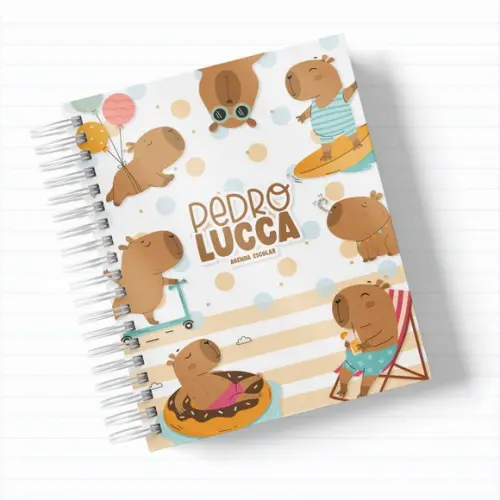 Agenda para Creche 2 Dias Por Folhas 2025