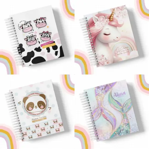 Agenda para Creche 2 Dias Por Folhas 2025