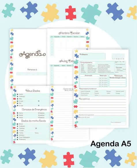 Agenda para Creche Autista
