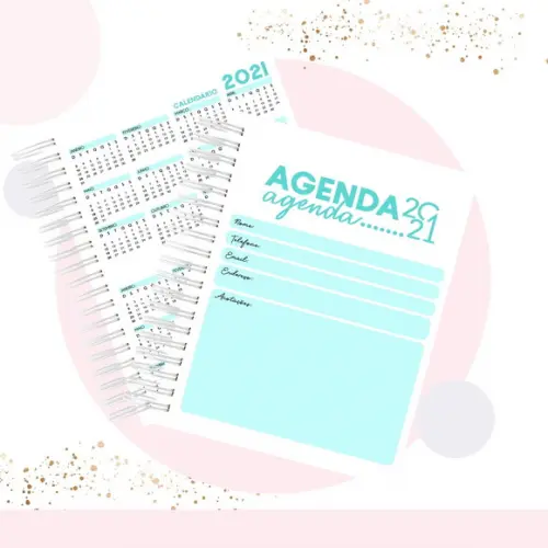 Agenda Permanente Personalizada com Foto