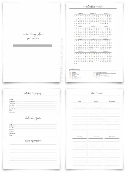 Agenda Planner permanente