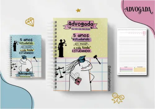 Agenda Profissão Flork 2023 2 Dias Por Folha