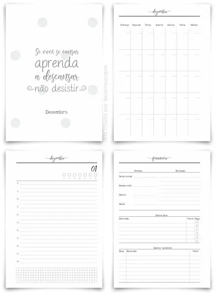 Agenda Planner permanente