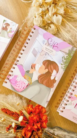 Agenda Self Love 2025 2 Dias Por Folhas