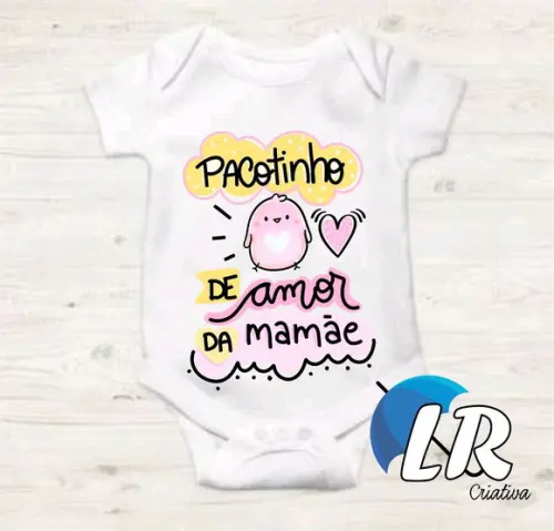 Body infantil Dia das Mães