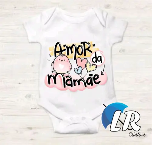 Body infantil Dia das Mães