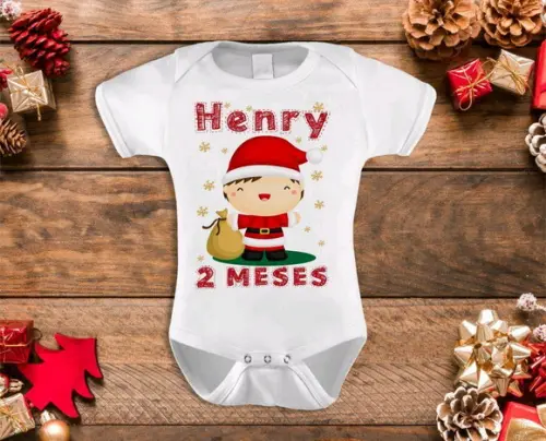 Body infantil personalizado Natal