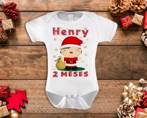 Body infantil personalizado Natal