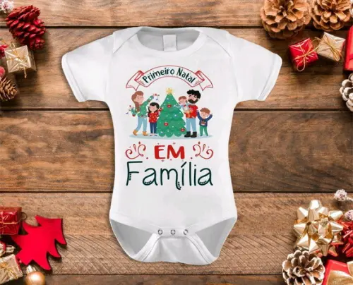 Body infantil personalizado Natal