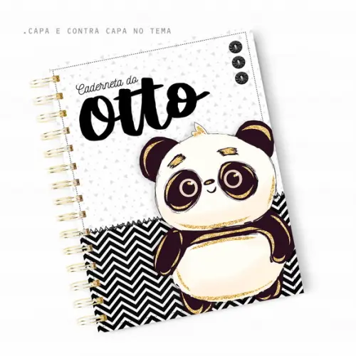 Caderneta de Saúde (vacinação) Completa Panda