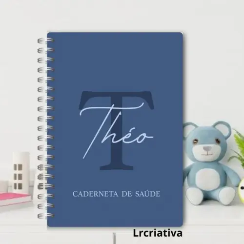 Caderneta de Saúde Alfabeto Menino